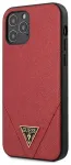 Guess GUHCP12LVSATMLRE iPhone 12 Pro Max 6,7" punane k&otilde;va tagakaas Saffiano