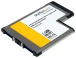 StarTech.com 2 pordiga s&uuml;vistatav ExpressCard 54mm SuperSpeed USB 3.0 kaardiadapter UASP-ga - kahe pordiga s&uuml;learvuti ExpressCard USB 3 kontroller (ECUSB3S254F) - USB adapter - ExpressCard - USB 3.0 x