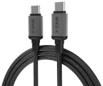X-One TitanFlex andmeedastus- ja laadimiskaabel | USB-C kuni USB-C | 240W | 1.2m | must