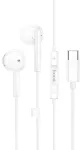 Juhtmega k&otilde;rvaklapid USB C Hoco M95 valged