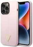 Guess GUHCP14LSLTGU iPhone 14 Pro 6,1" fioletowy|purple hardcase Silicone Triangle