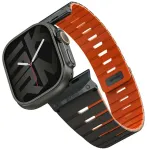 Skinarma Gemini nutikella rihm Apple Watch (44/45/46/49 mm) jaoks | silikoonist | pruun