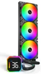 Montech HyperFlow Digital 360 AIO vedelikjahutus must