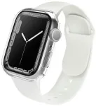UNIQ Legion nutikella &uuml;mbris Apple Watch Series 7/8/9 (41 mm) jaoks | sisseehitatud klaasiga | l&auml;bipaistev