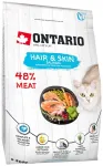 Kuivtoit kassidele - Ontario Cat Hair and Skin, 400 gr