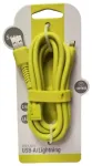 Setty KSA-L-1.52.411 andmeedastus- ja laadimiskaabel | USB-A - Lightning | 12W | 1,5m | roheline