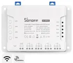 I&scaron;manusis 4 kanalų Wi-Fi jungiklis su RF valdymu Sonoff 4CHPROR3