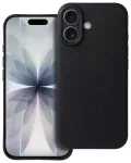 Silicone Mag telefoni &uuml;mbris MagSafe toega iPhone 17 must