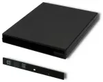 Qoltec External USB 2.0 9.5mm SATA Optical Drive Case