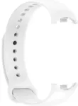 Telcon nutikella rihm Xiaomi Mi Band 8 jaoks | silikoonist | valge