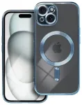 Electro Mag Cover telefoni &uuml;mbris MagSafe toega iPhone 15 sinine