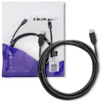 Qoltec andmeedastus- ja laadimiskaabel | USB-C kuni USB-C