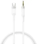 XO helikaabel NB-R279B USB-C - jack 3,5mm 1,0m valge
