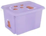 Kast kaanega 45L Karolina "Capybara" 55.5x40x30cm pehme lilla