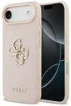 Guess Grained Big 4G & Classic Logo telefonikott iPhone 17 Air roosa