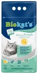 Cat litter sand - Biokats Bianco Fresh, 10 L
