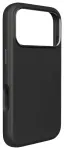 Pure Icon Mag Pro Liquid Silicone &uuml;mbris iPhone 17 Pro jaoks, MagSafe &uuml;hilduv, kaamerakaitse ja alumiiniumnuppudega - Must