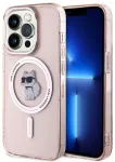 Karl Lagerfeld KLHMP14LHFCCNOP IML Choupette telefoni &uuml;mbris MagSafe toega iPhone 14 Pro roosa (kass)
