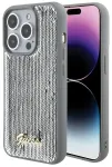 Guess GUHCP15XPSFDGSS iPhone 15 Pro Max 6.7" srebrny|silver hardcase Sequin Script Metal