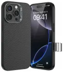 Benks Magnetic Armor Pro Kevlar Case Metal Frame 600D telefoni &uuml;mbris iPhone 16 Pro Max must