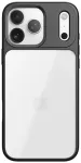 Rock Guard Lens Protection Series telefoni &uuml;mbris iPhone 17 Pro l&auml;bipaistev must