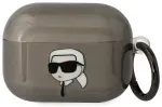 Karl Lagerfeld KLAPHNIKTCK AirPods Pro cover czarny|black Karl`s Head