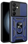 Hybrid Armor Camshield telefoni &uuml;mbris alusega Samsung Galaxy A56 (A566) sinine (kaamera kaitsega)