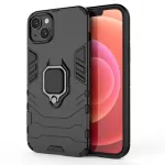 Ring Armor telefoni &uuml;mbris alusega iPhone 14 Plus must