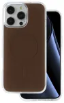 Lowkey Mag telefoni &uuml;mbris MagSafe toega iPhone 14 Pro pruun