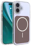 Etteri Hidden Pearl Epoxy Mag phone case for iPhone 17 brown
