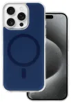 Glossy telefoni &uuml;mbris MagSafe toega iPhone 14 Pro tumesinine