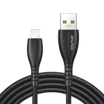 AWEI CL-115L andmeedastus- ja laadimiskaabel | USB-A kuni Lightning | must