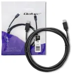 Qoltec andmeedastus- ja laadimiskaabel | USB-C kuni USB-C