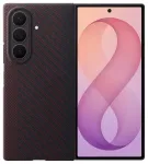 Samsung Carbon Magnet telefoni &uuml;mbris MagSafe toega Samsung Galaxy Z Fold 8 Ultra (F976) punane (kaitsekile komplektis)