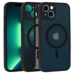 Full Matte Mag telefoni &uuml;mbris MagSafe toega iPhone 13 must