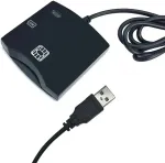 Riff Smart kaardilugeja PC/SC CCID ISO7816 USB 2.0 kaabliga (+SIM)