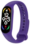 Riff silikoonist rihm Xiaomi Mi Band seeriale 3 / 4 / 5 / 6 / 7 Violet