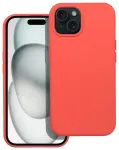Silicone telefoni &uuml;mbris iPhone 15 oranž
