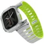 Skinarma Gemini nutikella rihm Apple Watch (42 mm) jaoks | silikoonist | valge