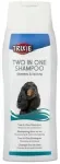 Shampoo for dogs : Trixie Two in One Shampoo 250 ml