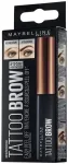 Maybelline Tattoo Brow Longlasting Peel Off Semi Permanent Eyebrow Gel Tint up to 3 Day Wear (Various Shades) - Medium Brown