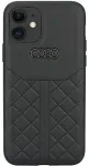 Audi Genuine Leather iPhone 11 | Xr 6.1" czarny|black hardcase AU-TPUPCIP11R-Q8|D1-BK
