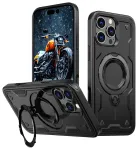 Hybrid Armor Trendy telefoni &uuml;mbris MagSafe toega iPhone 16 Pro must