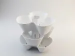 Modulaarne pott maasikatele ja lilledele