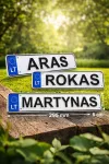 Isiklikud numbrid elektriautole, jalgrattale v&otilde;i muruniidukile