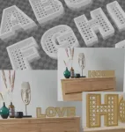 Mini Dekoratiivsed T&auml;hed S&otilde;nadele (8 cm)