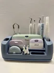 Cricut t&ouml;&ouml;riistade korraldaja sektsioonide ja pliiatsikohtadega