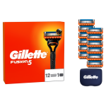 Gillette Fusion5 12 Vahetustera +Terade Hoidik