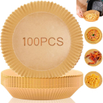 K&uuml;psetuspaber kuuma&otilde;hu frit&uuml;&uuml;rile ⌀20 cm - 100 tk