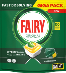 Fairy Original All in One N&otilde;udepesumasina Tabletid Lemon, 100 tk